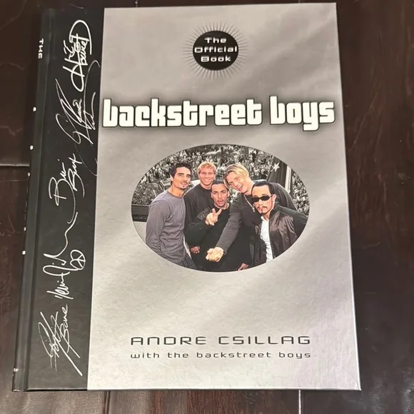 Backstreet Boys Official Book by Andre Csillag - Picture 1 of 2